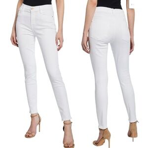 NWT FRAME Le High Skinny White Jeans Size 27